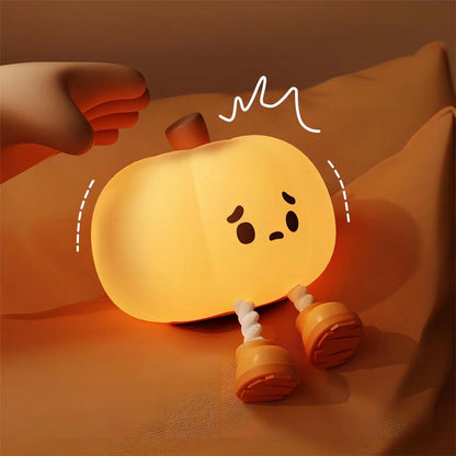 Squishy Halloween Pumpkinpoo Night Light