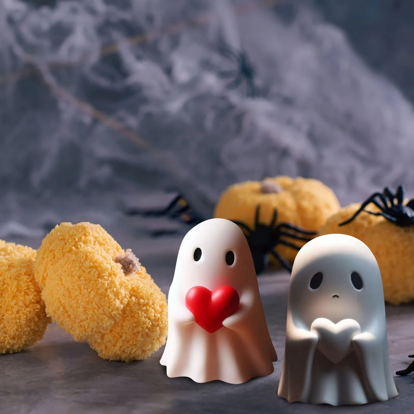 Halloween Middle Finger & Love Ghost Figurines